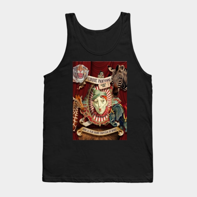 Vintage circus Tank Top by Socuty